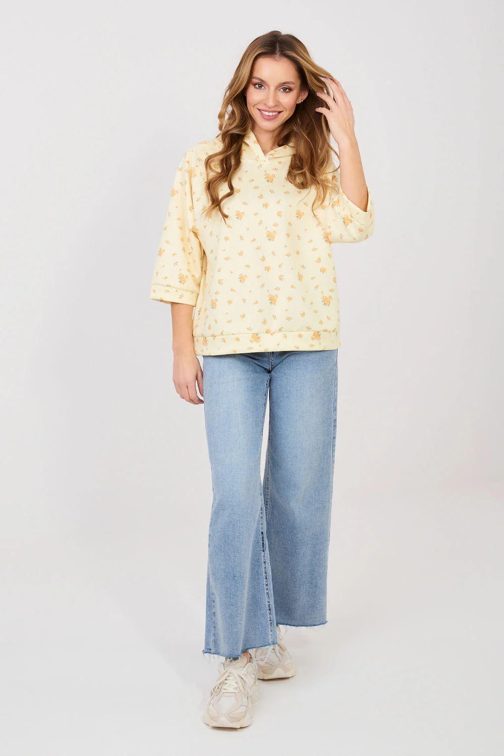 Sweatshirt jaune