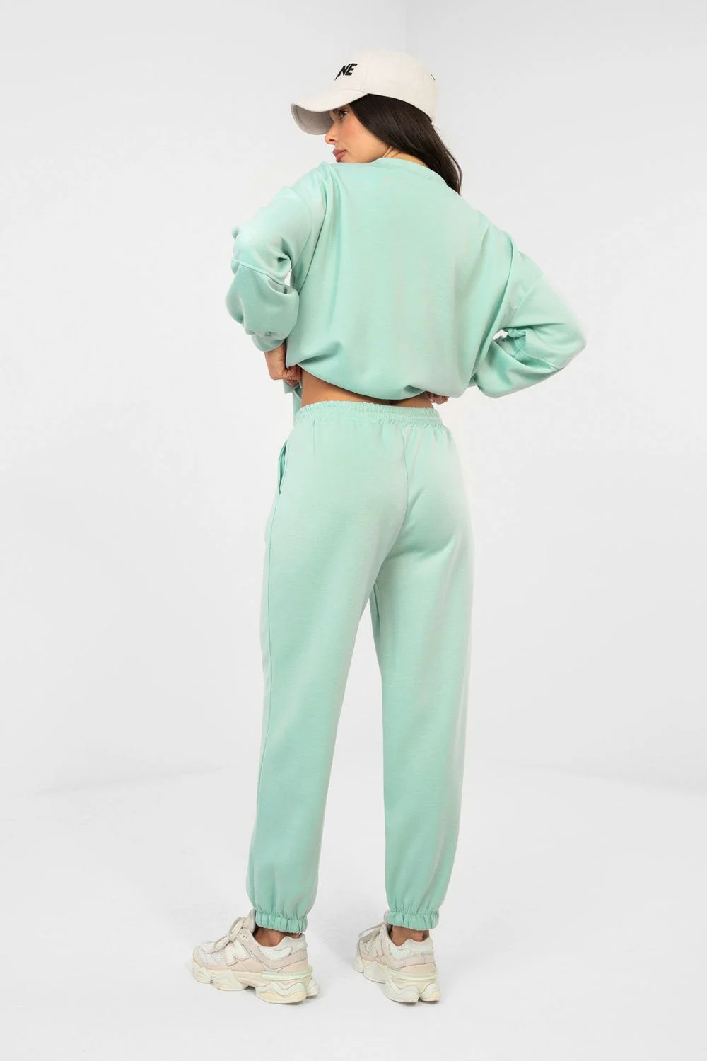 Italy Moda Ensemble sweat vert