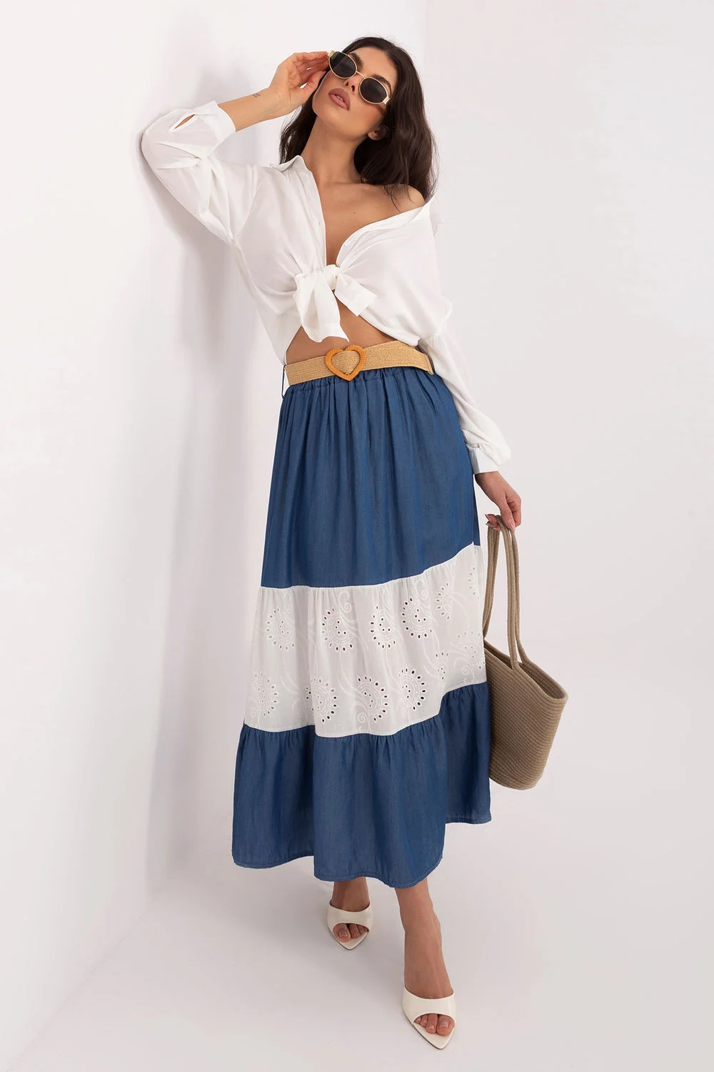 Jupe bleue