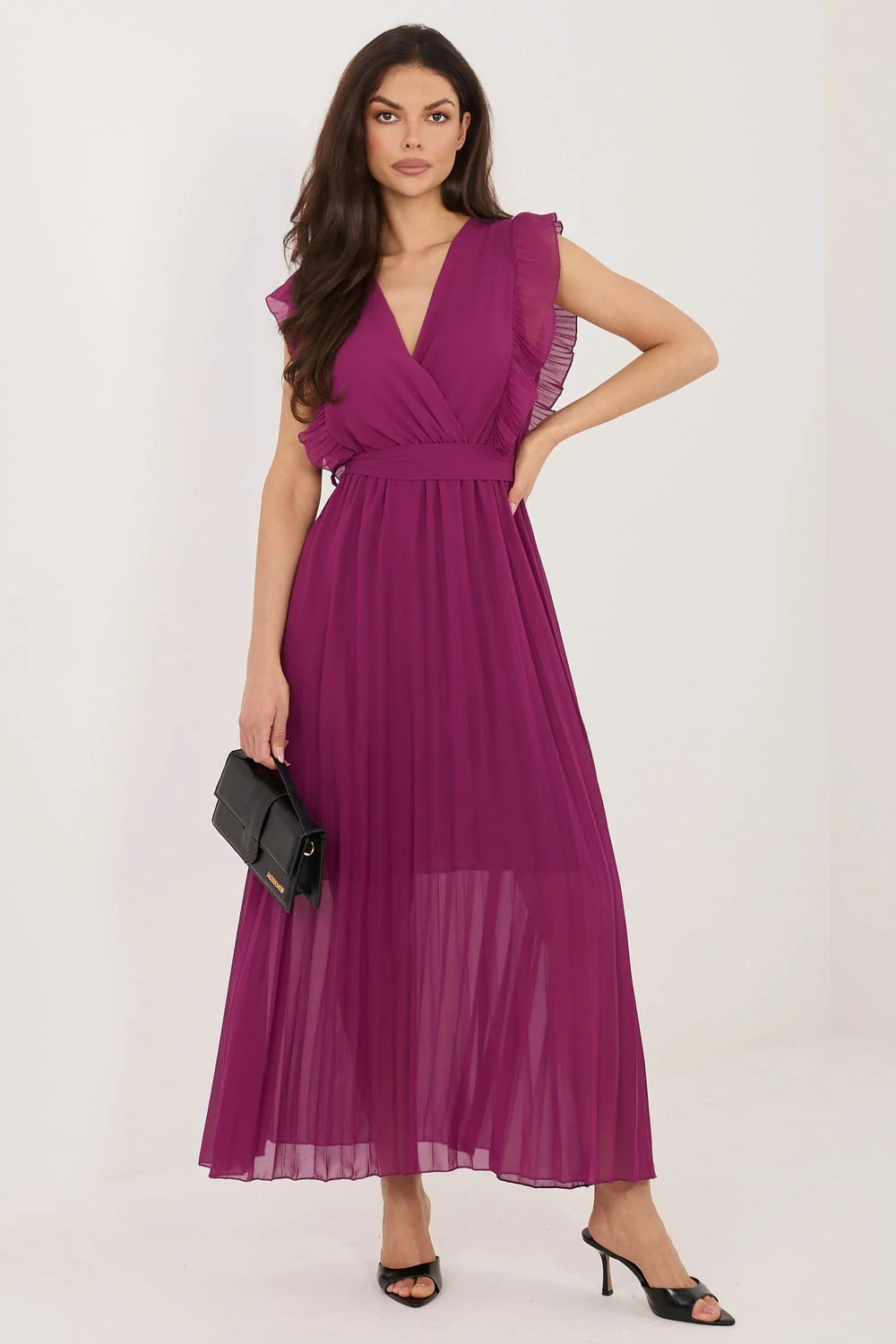 Robe de jour violette