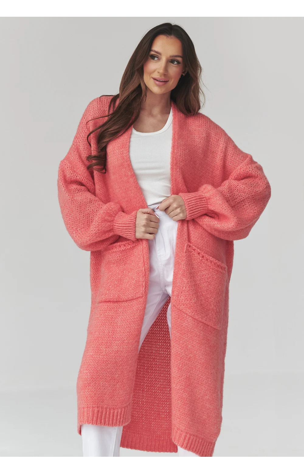 Cardigan rose