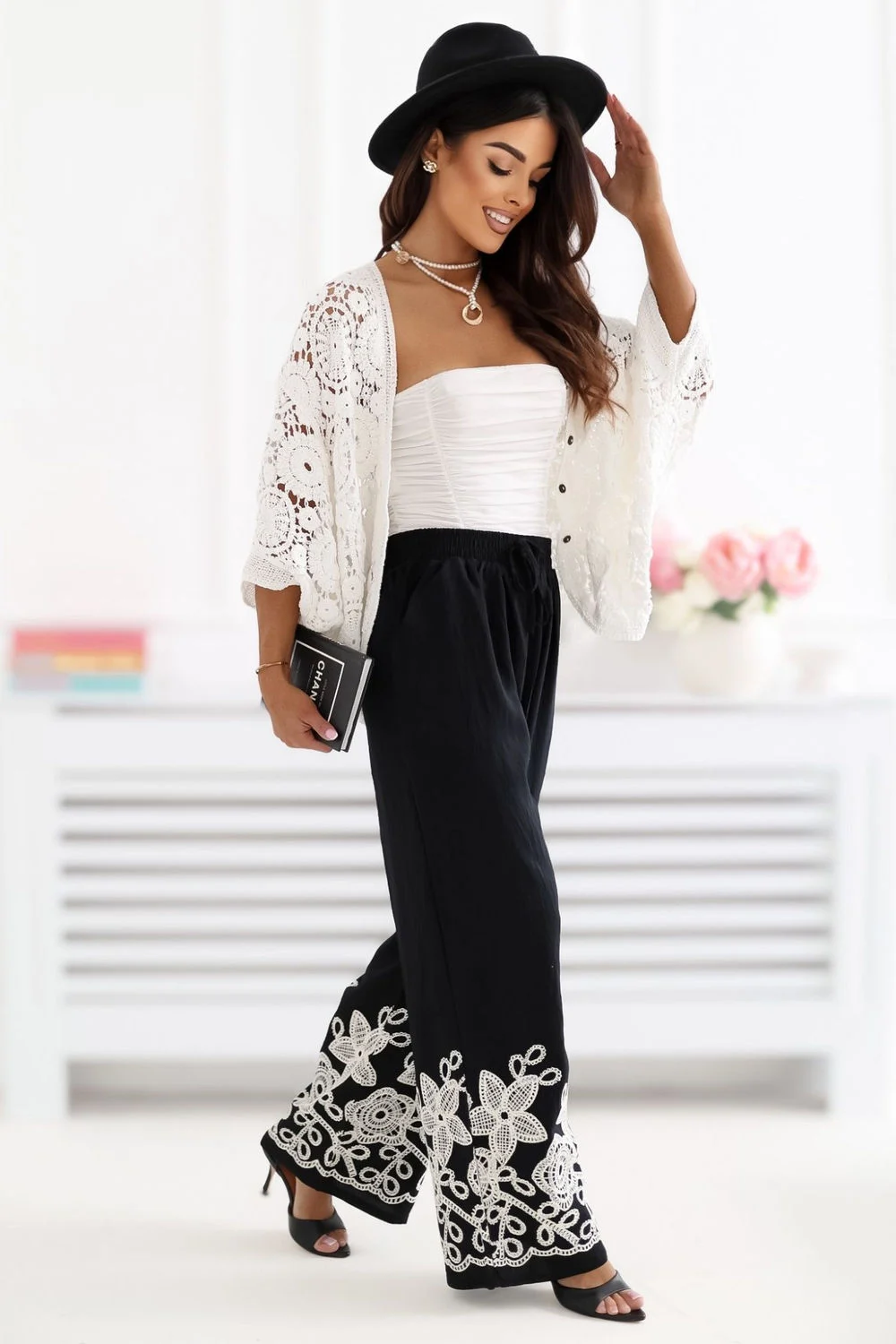 Pantalon femme noir