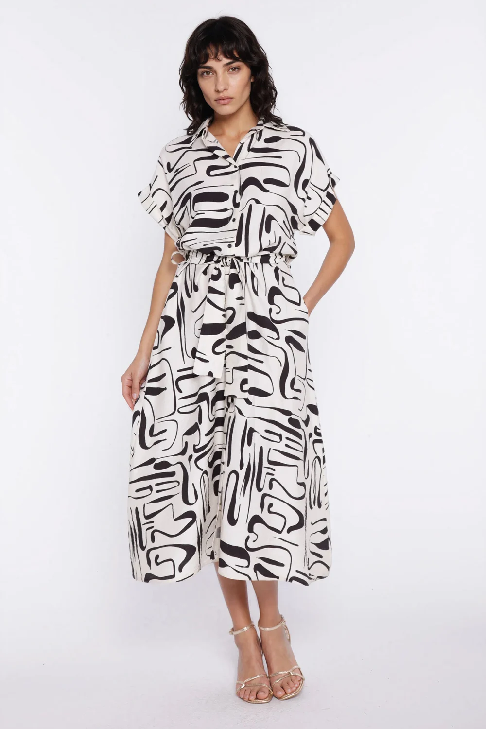 Robe de jour multicouleur – Image 3