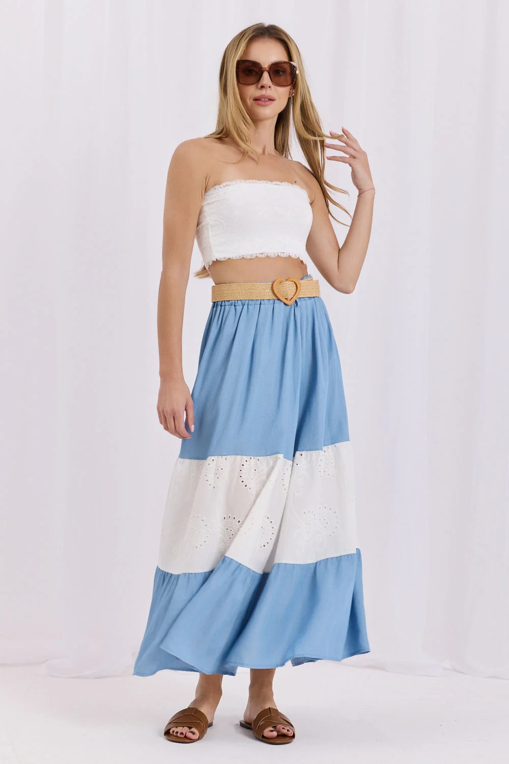 Jupe bleue