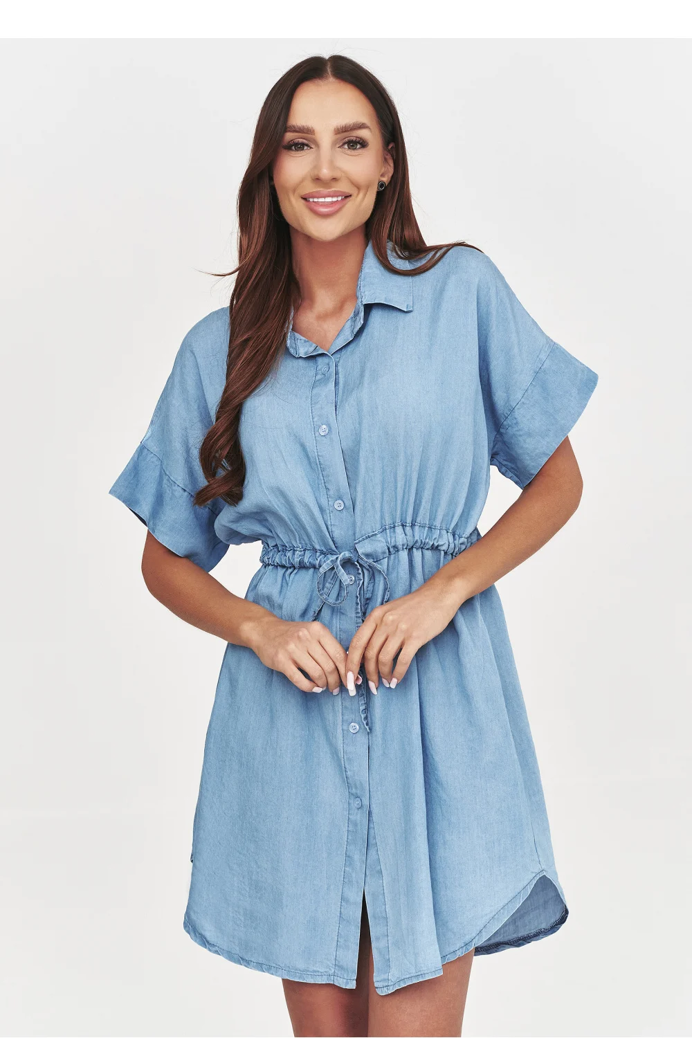 Robe de jour bleue