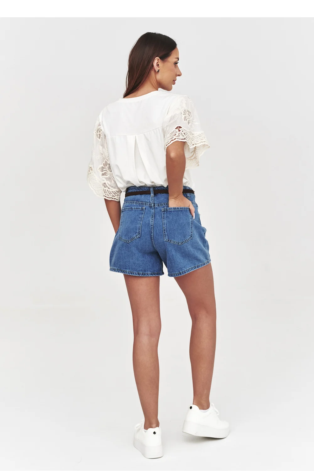 Short en jean bleu – Image 3