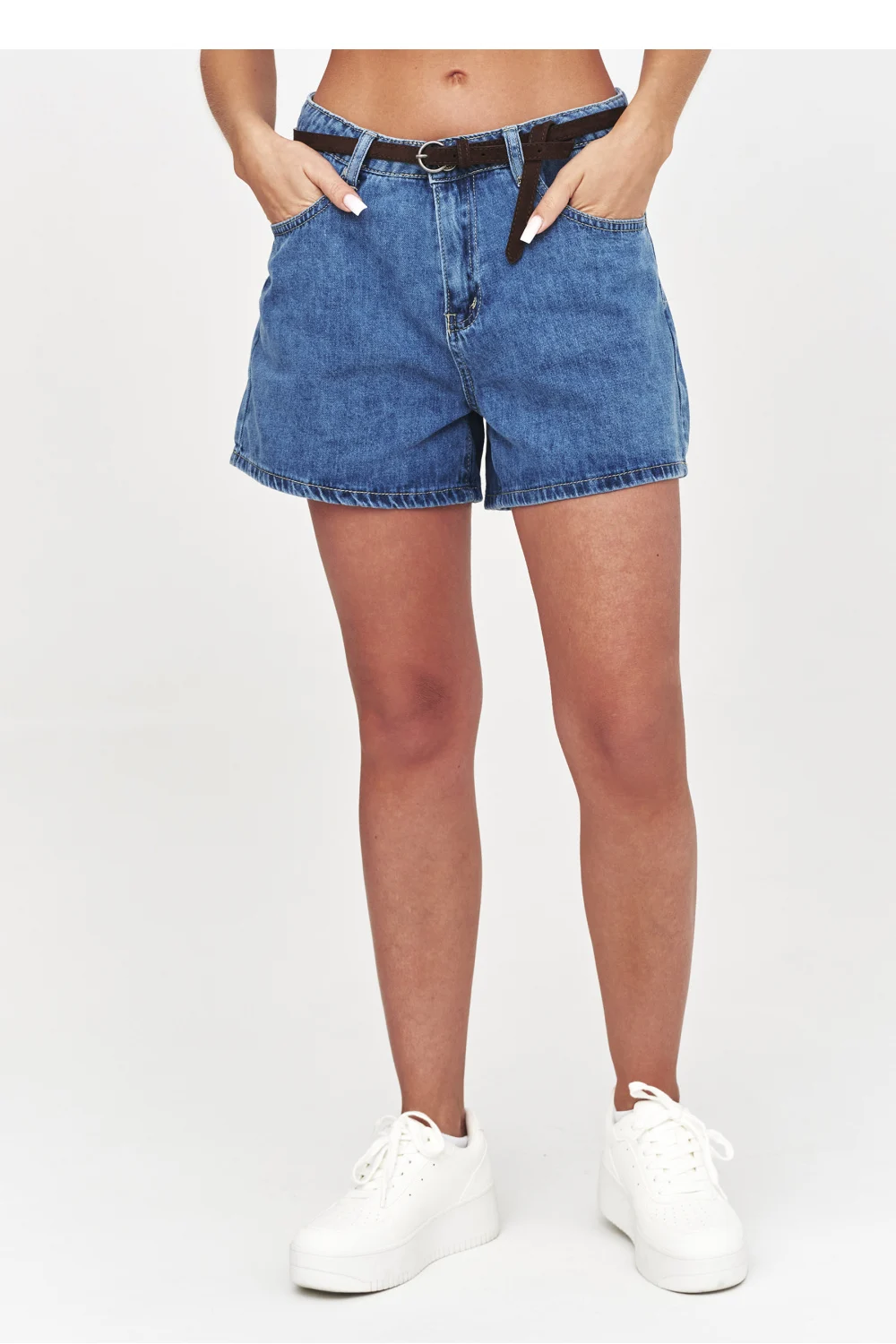 Short en jean bleu – Image 4