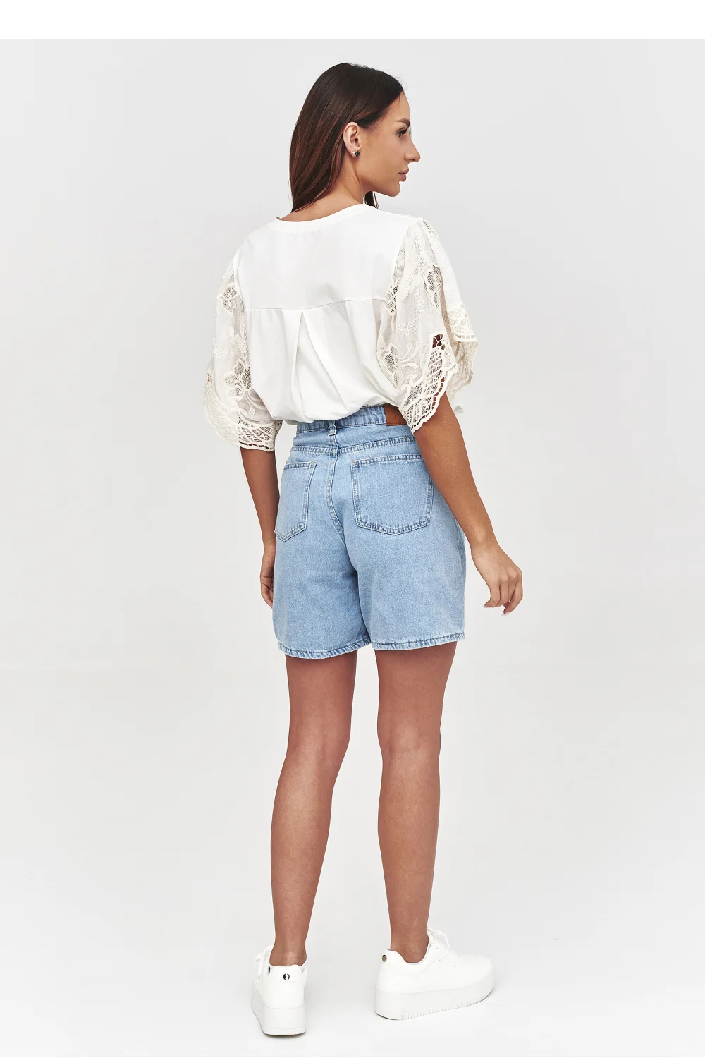 Short en jean bleu – Image 3