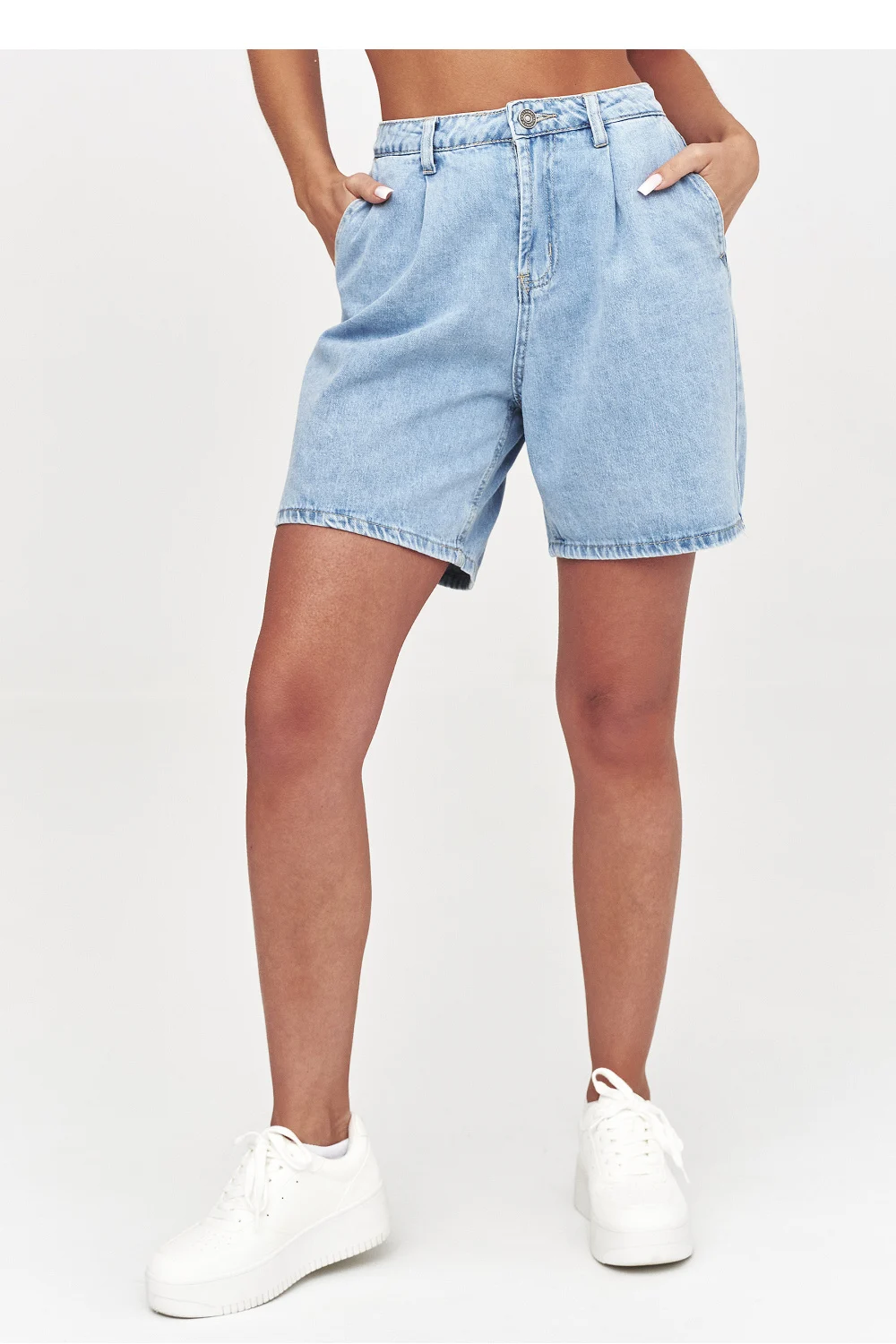 Short en jean bleu – Image 4