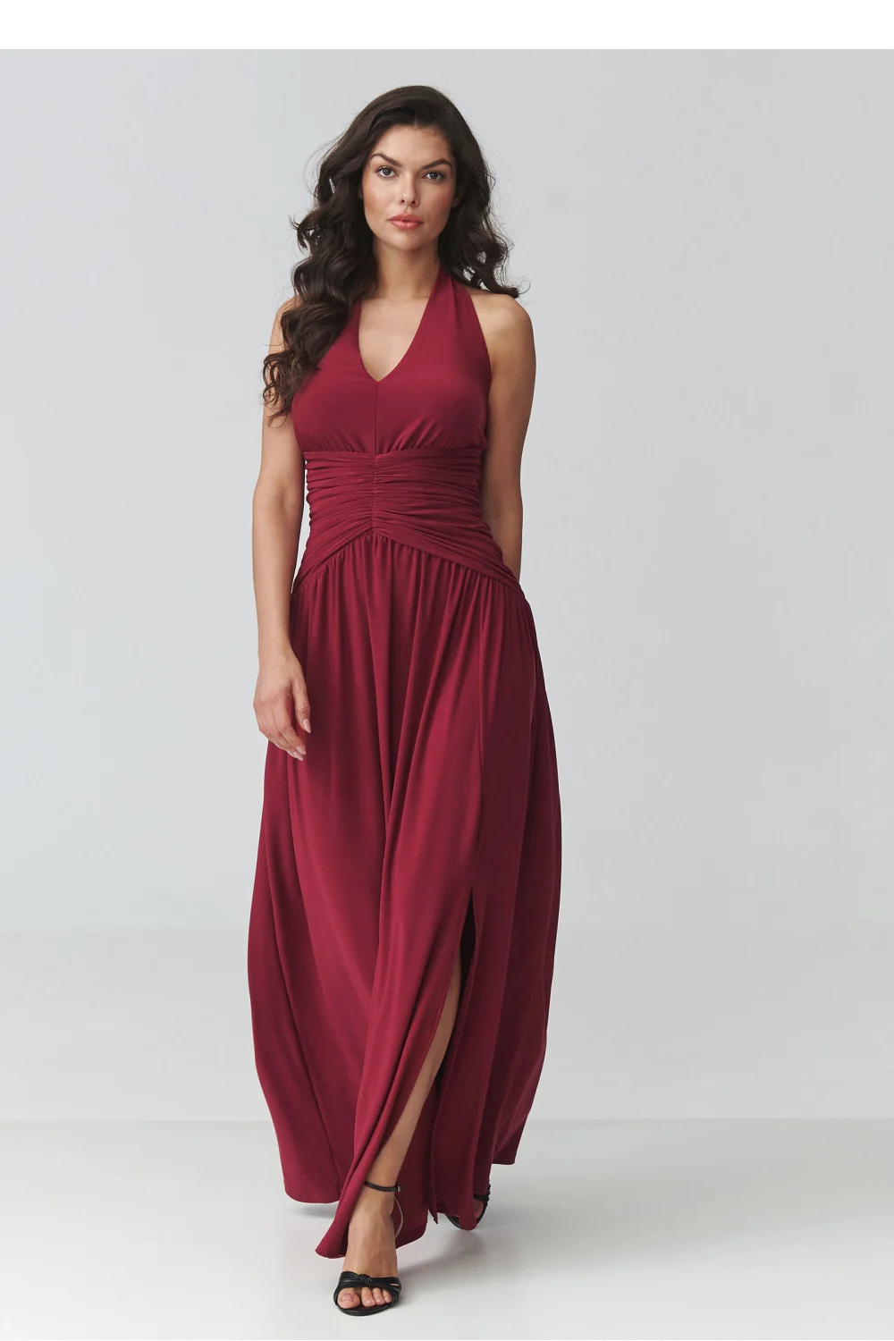 Robe longue rouge – Image 2