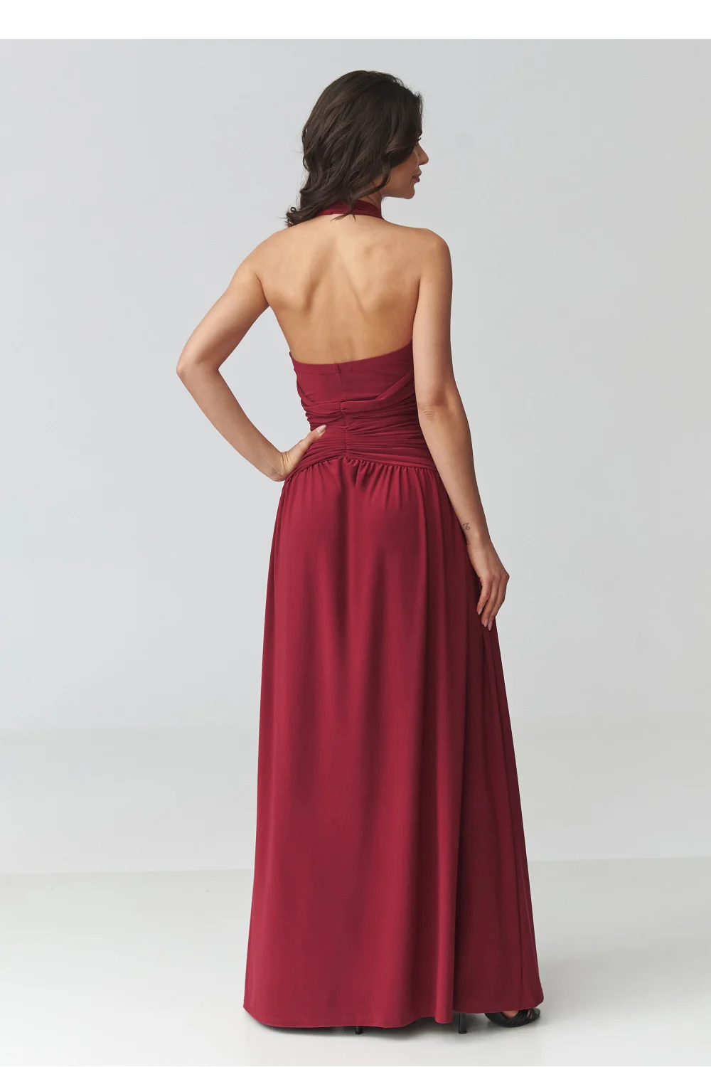 Robe longue rouge – Image 3