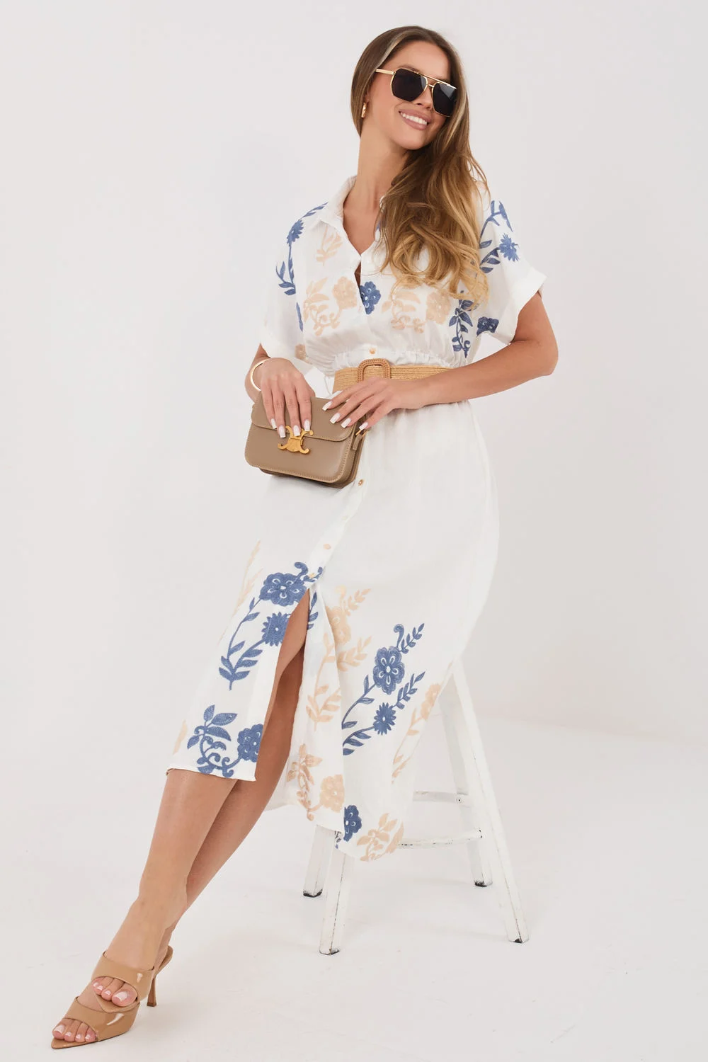 Robe de jour blanche