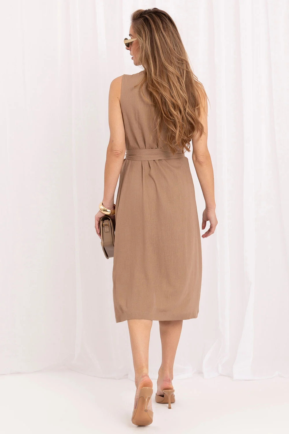 Robe de jour brune – Image 3