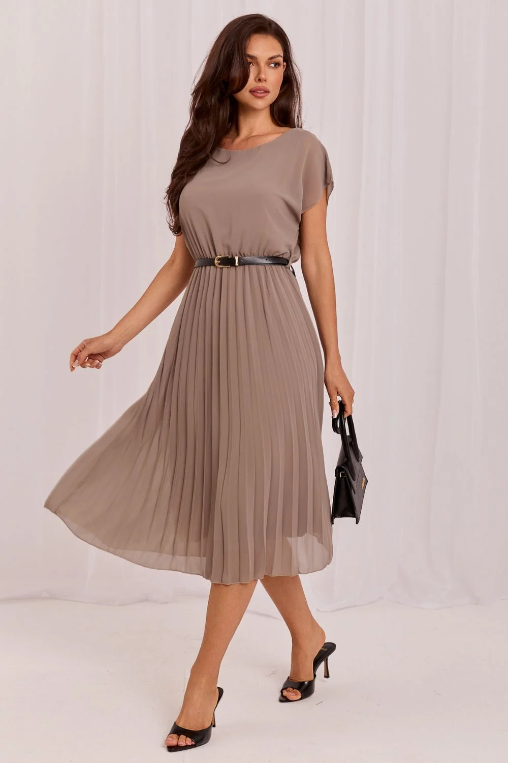 Robe de jour beige – Image 3