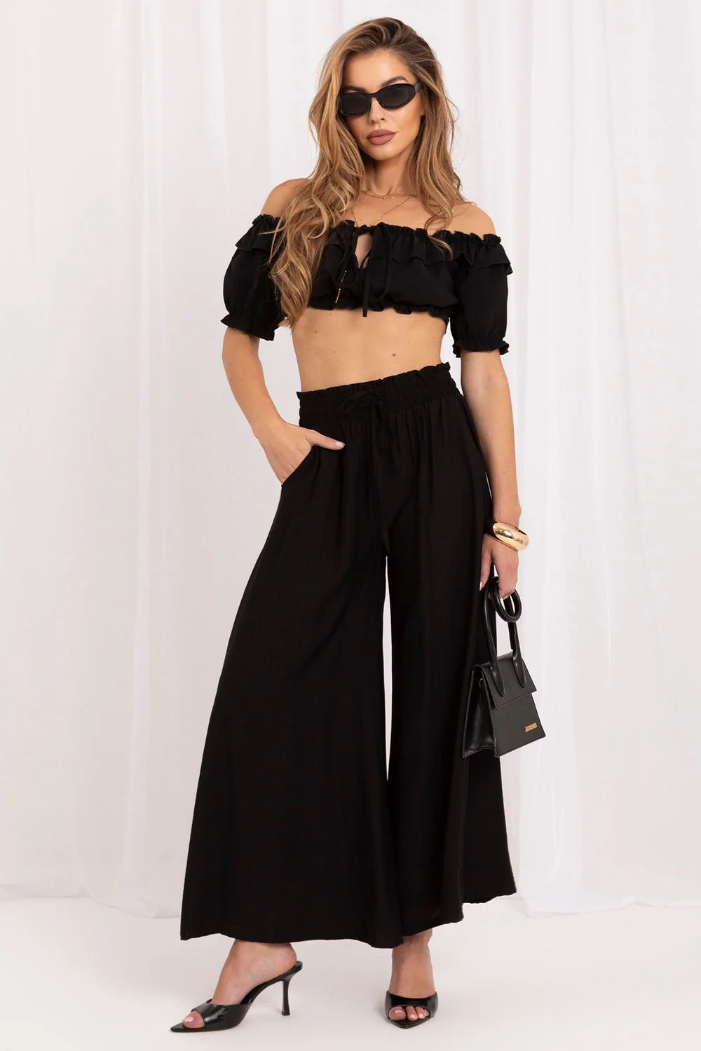 Pantalon femme noir