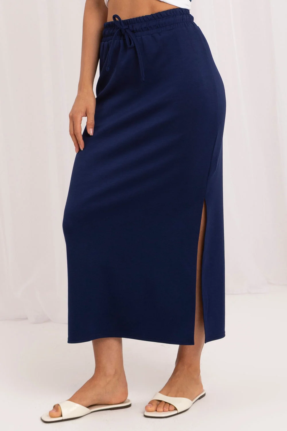 Jupe bleue marine