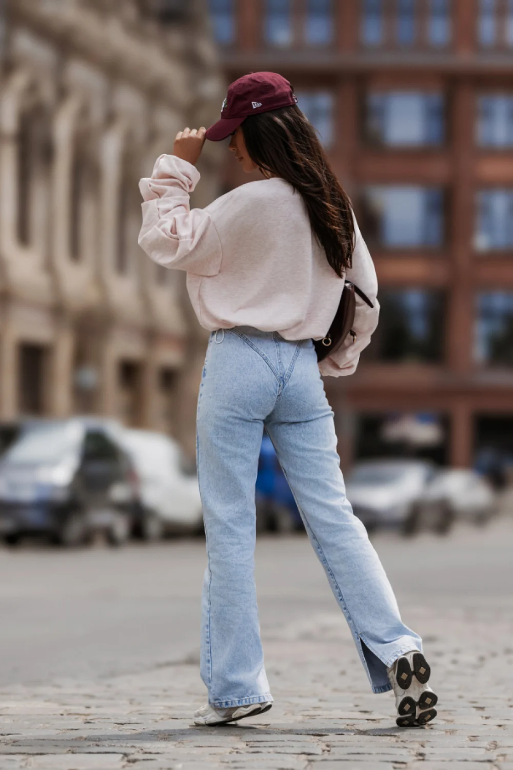 Sweatshirt rose – Image 3