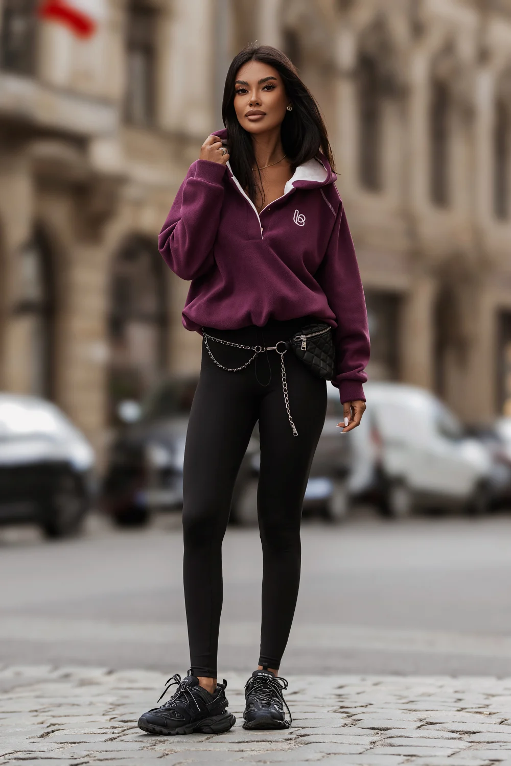 Sweatshirt rose – Image 2