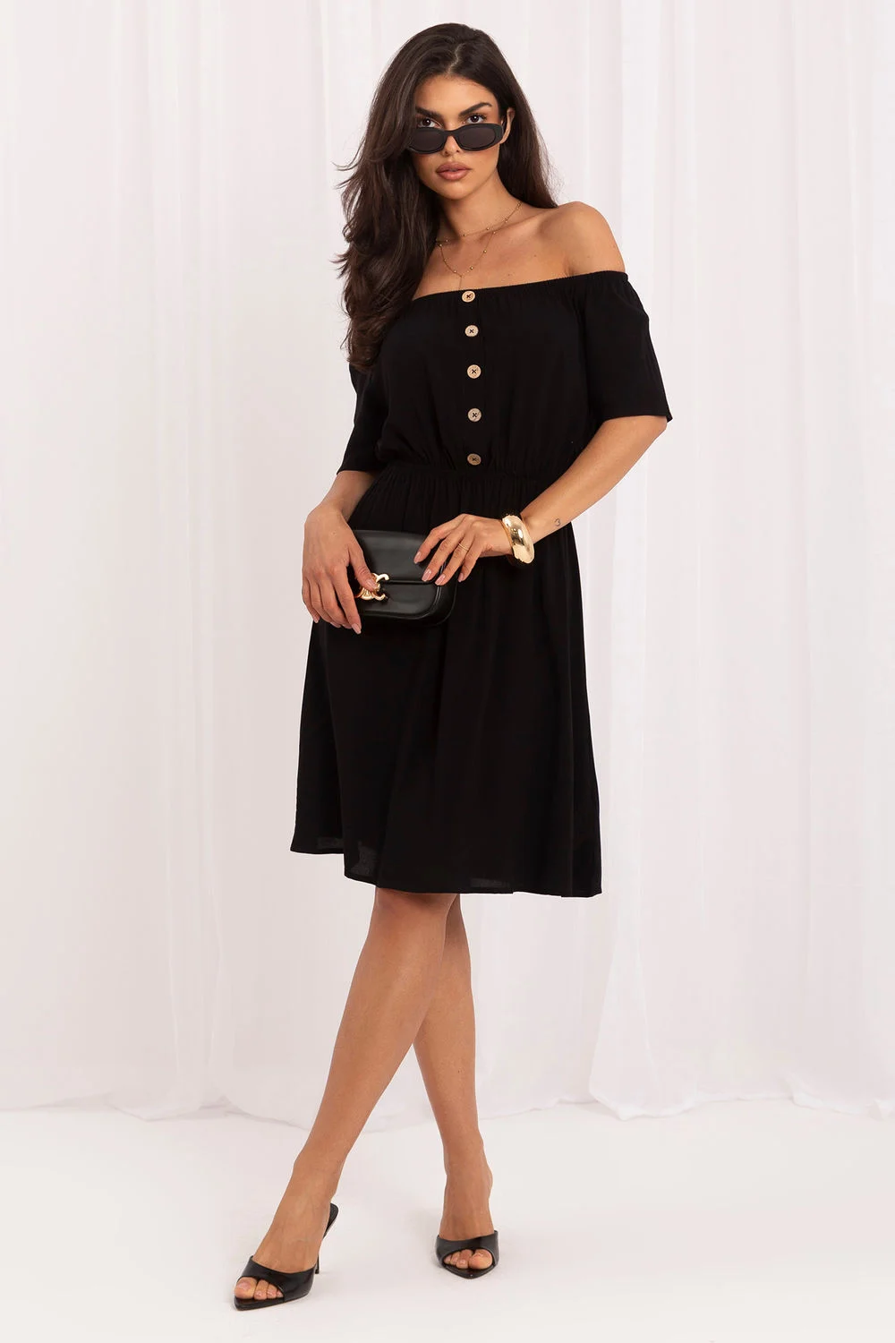 Robe de jour noire