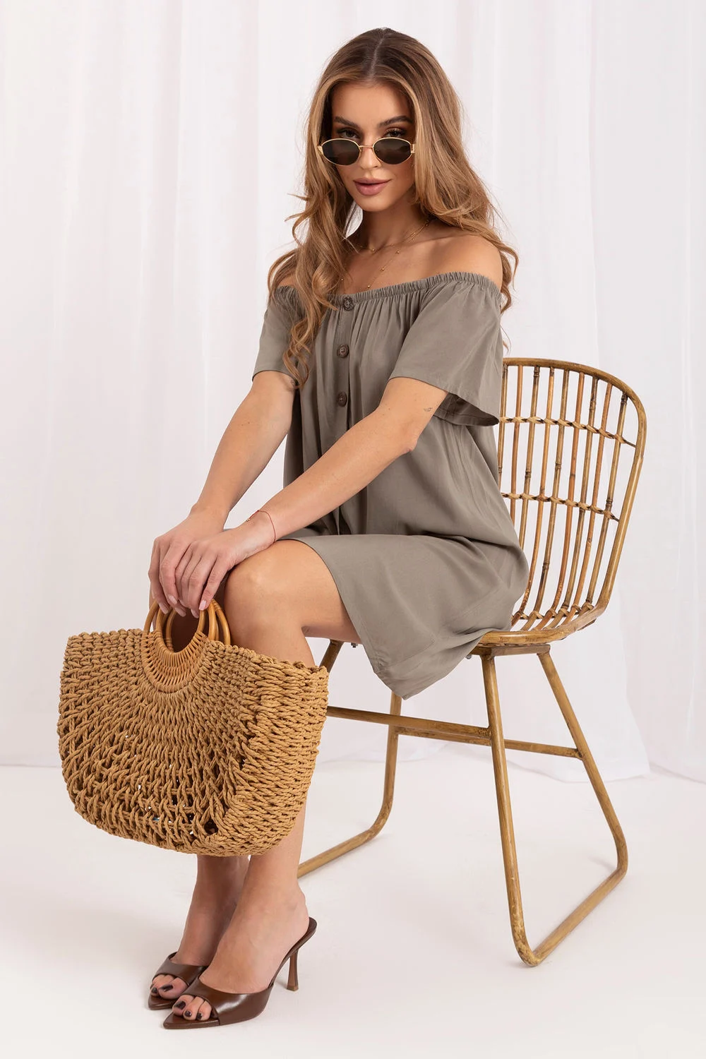 Robe de jour verte – Image 2