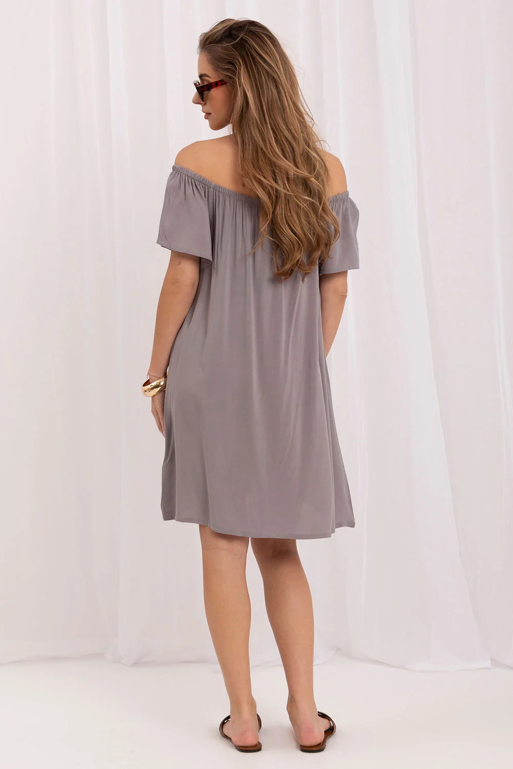 Robe de jour grise – Image 3