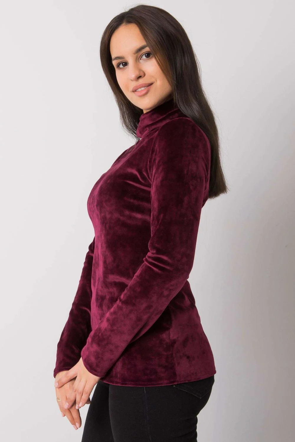 Col roulé rouge – Image 3