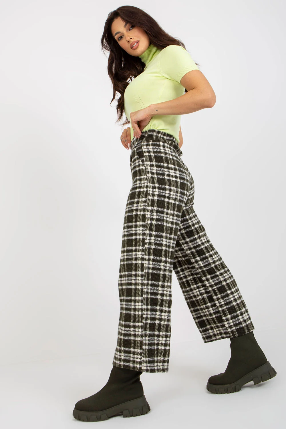 Pantalon femme vert – Image 2