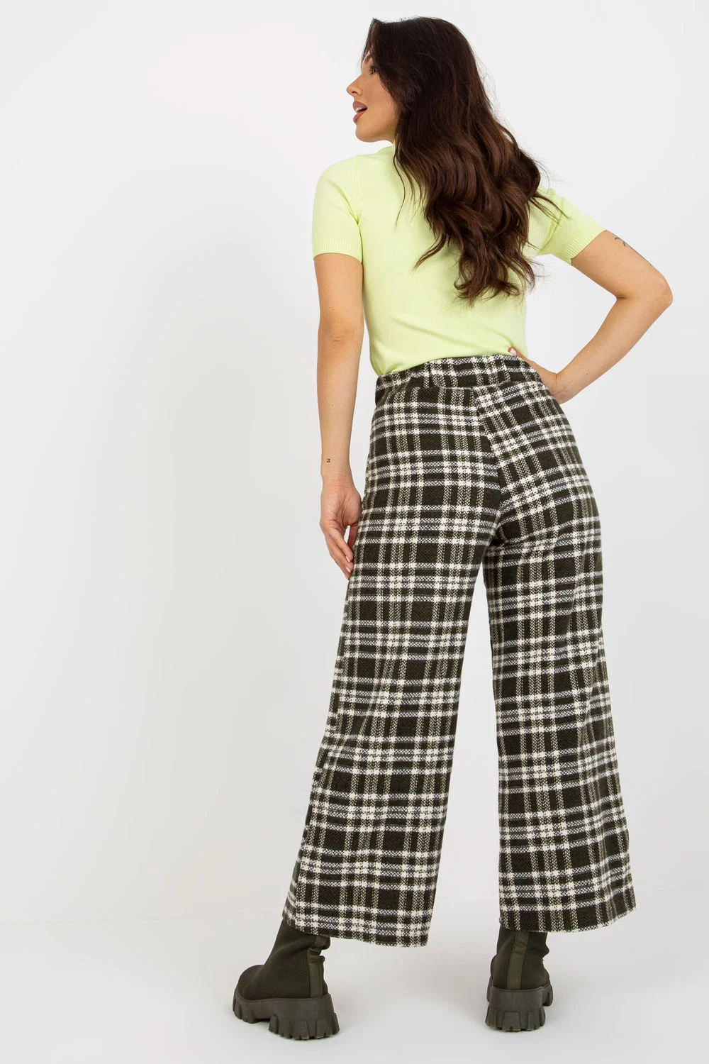 Pantalon femme vert – Image 3