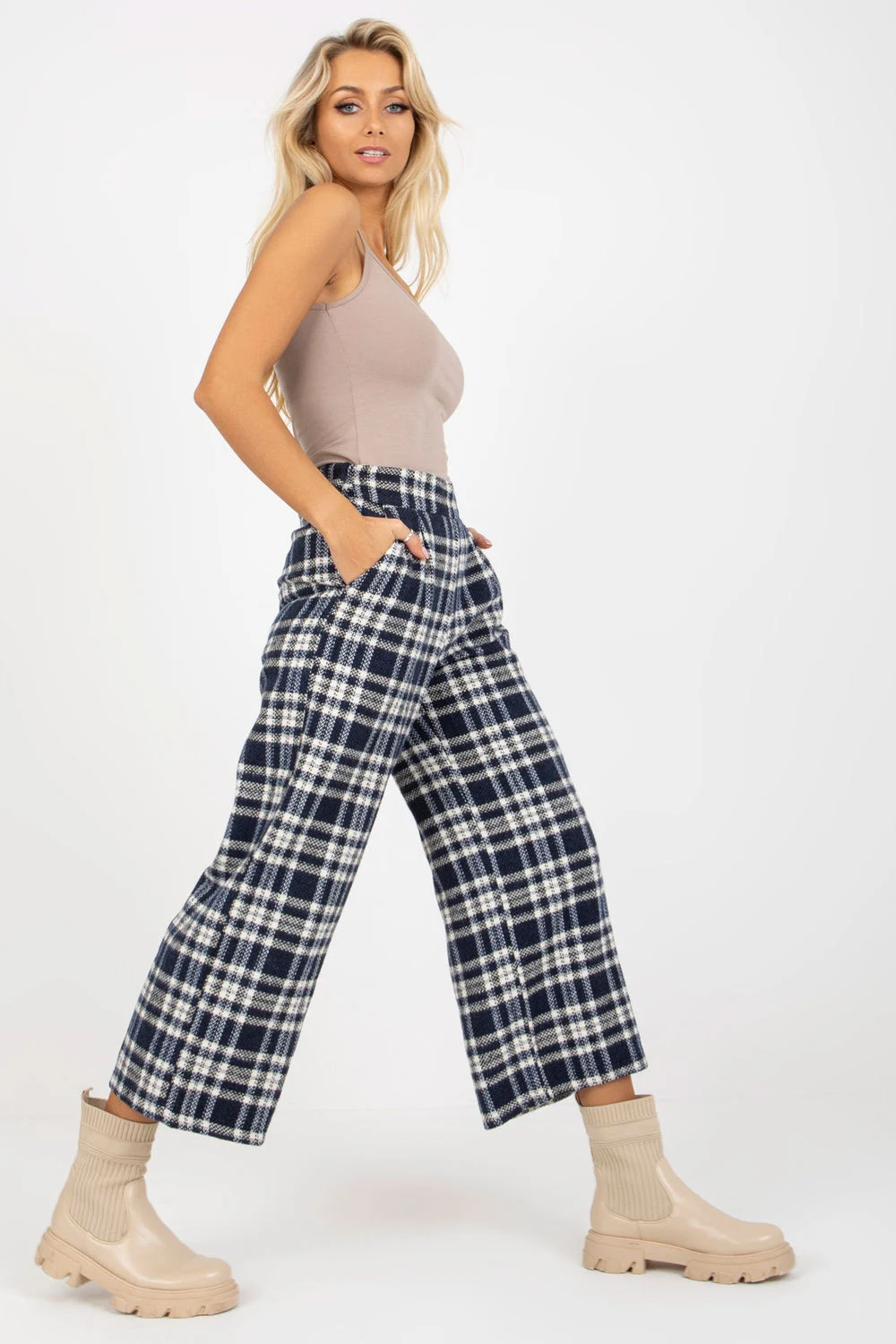 Pantalon femme bleu – Image 2