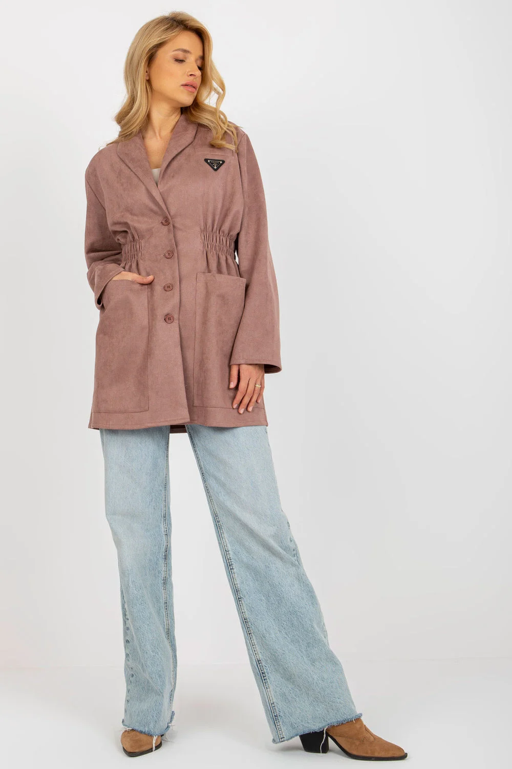 Manteau rose