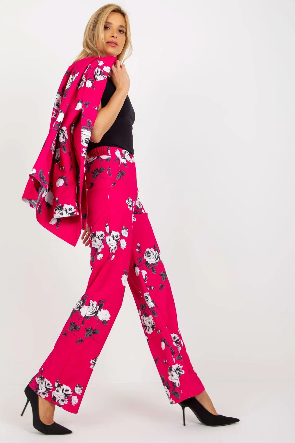 Pantalon femme rose – Image 2