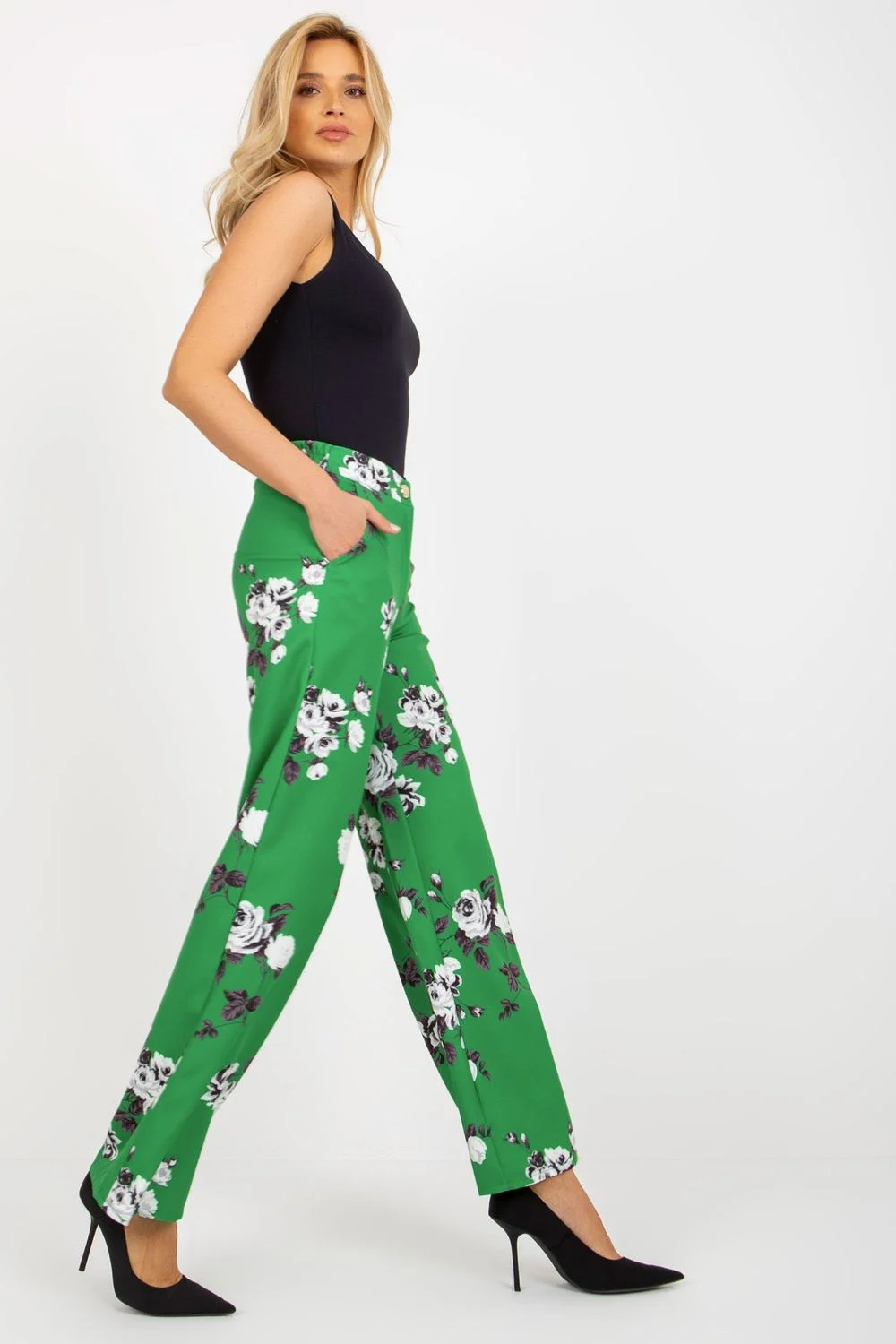 Pantalon femme vert – Image 4