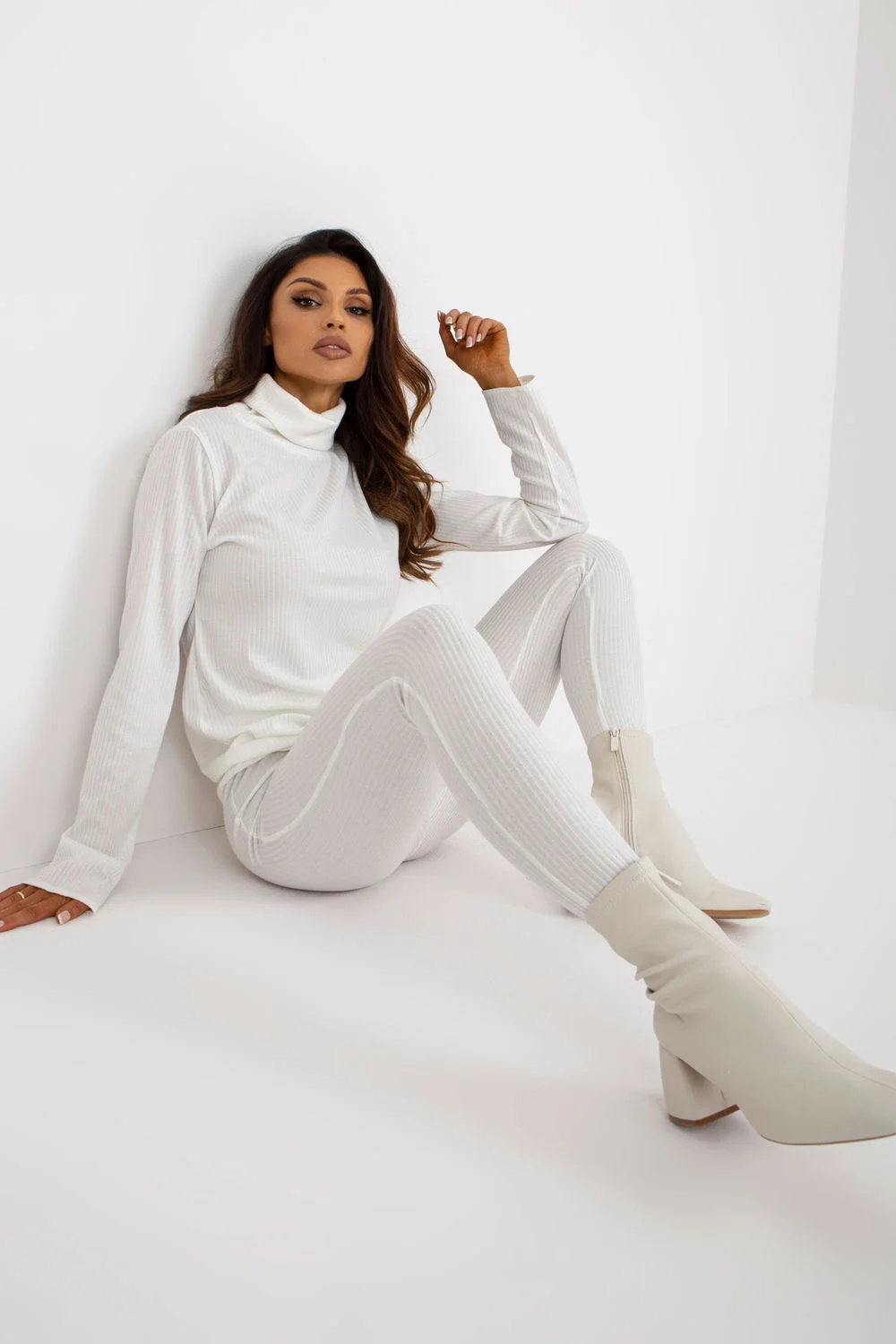 Legging long beige – Image 4