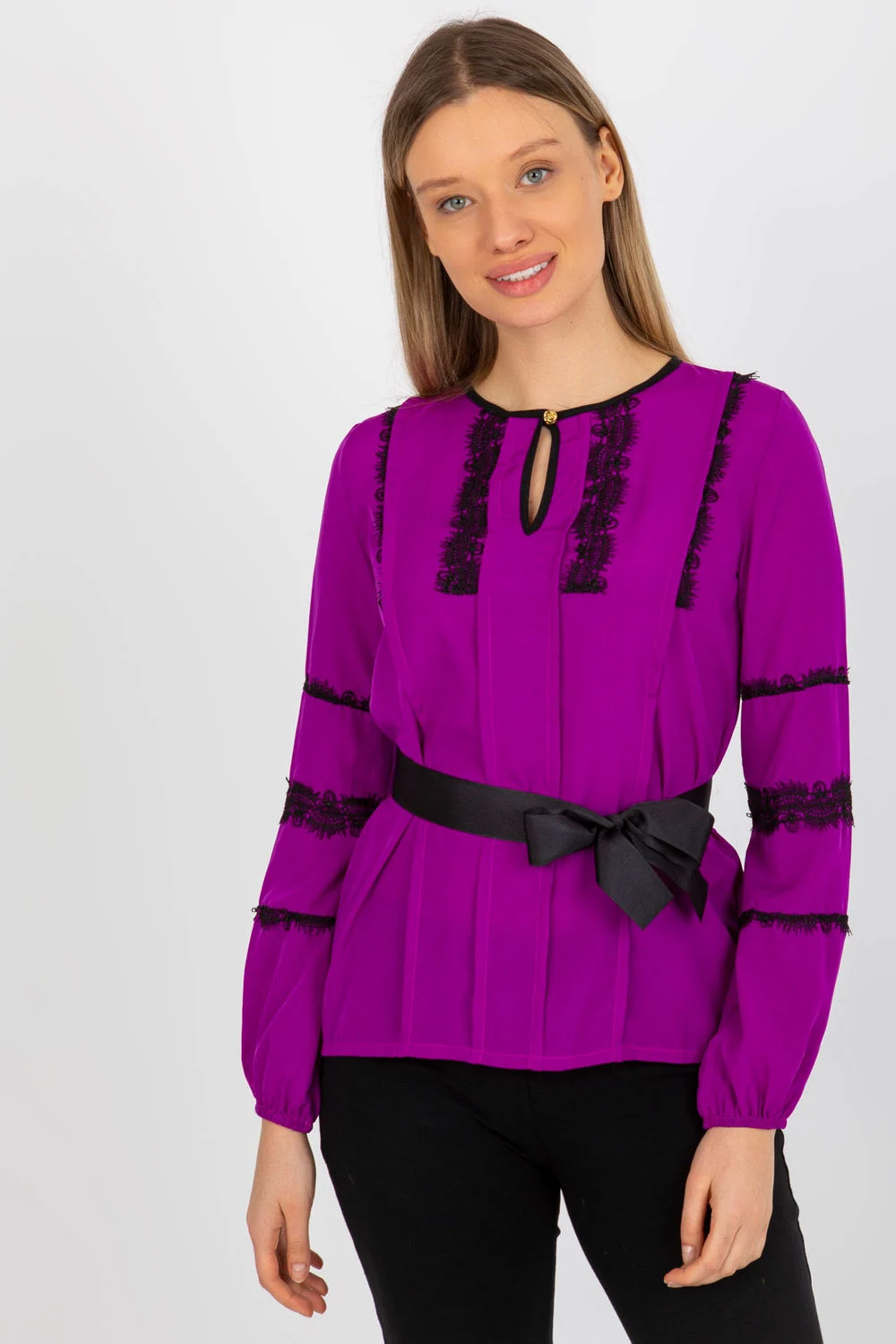 Chemisier violet – Image 2