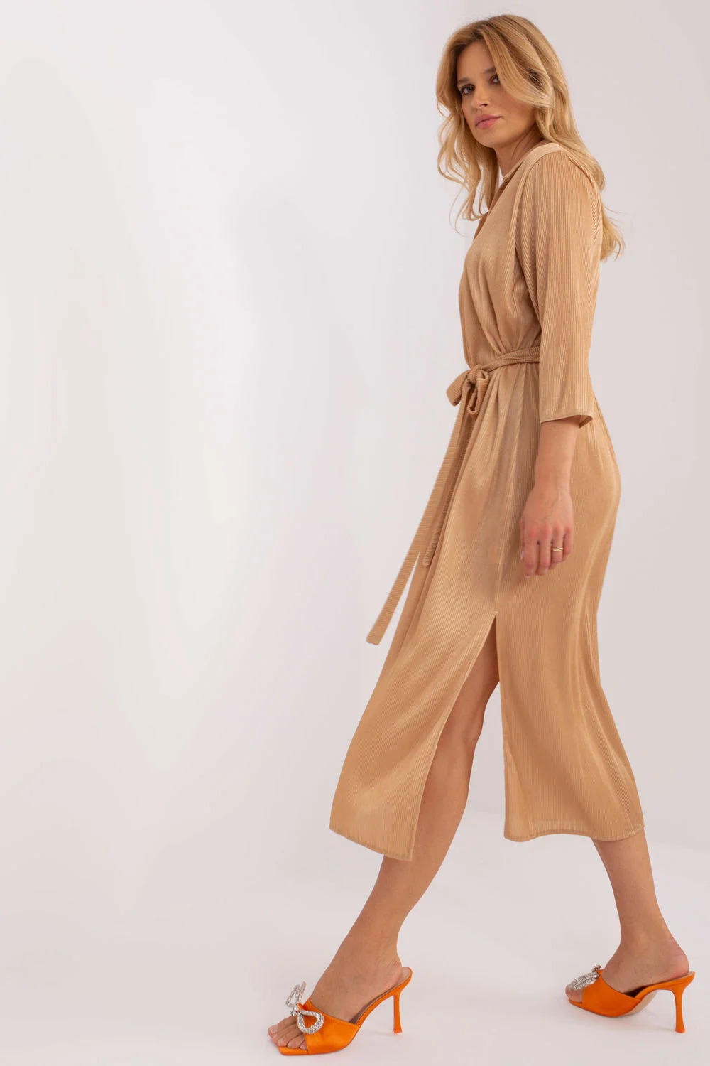 Robe de jour brune – Image 3