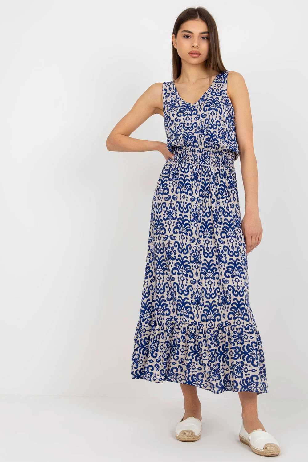 Robe de jour bleue