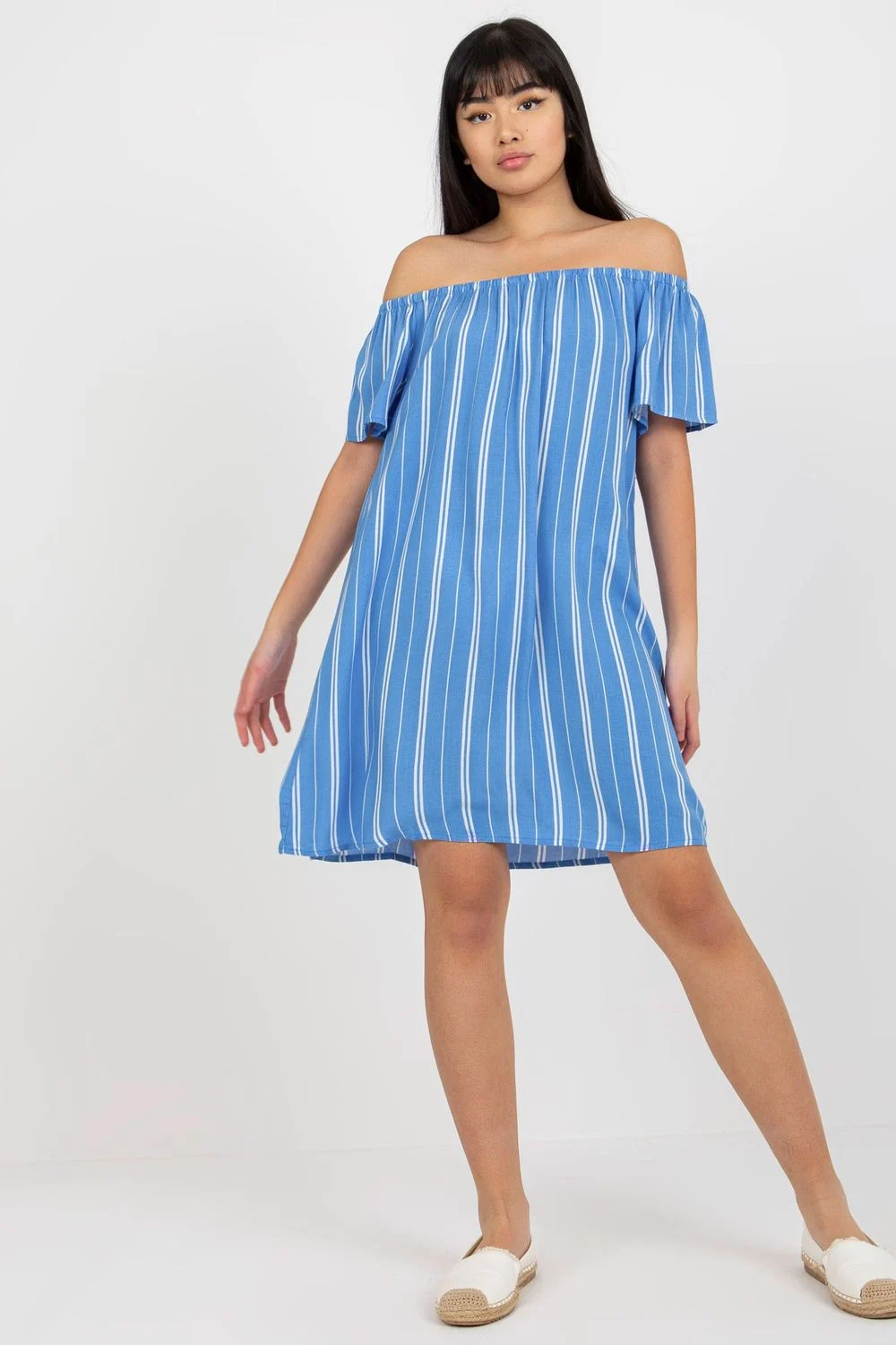 Robe de jour bleue