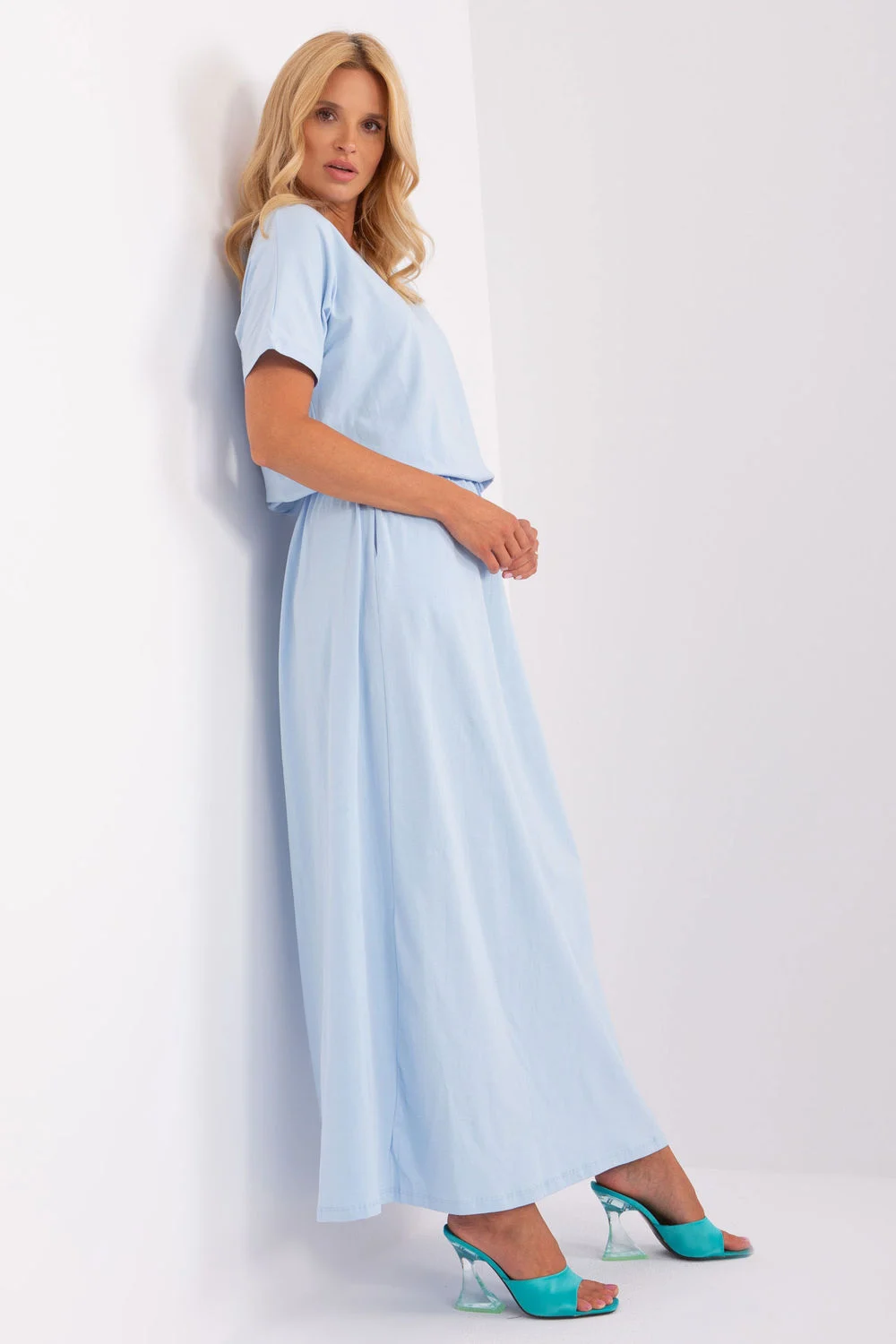Robe de jour bleue – Image 3