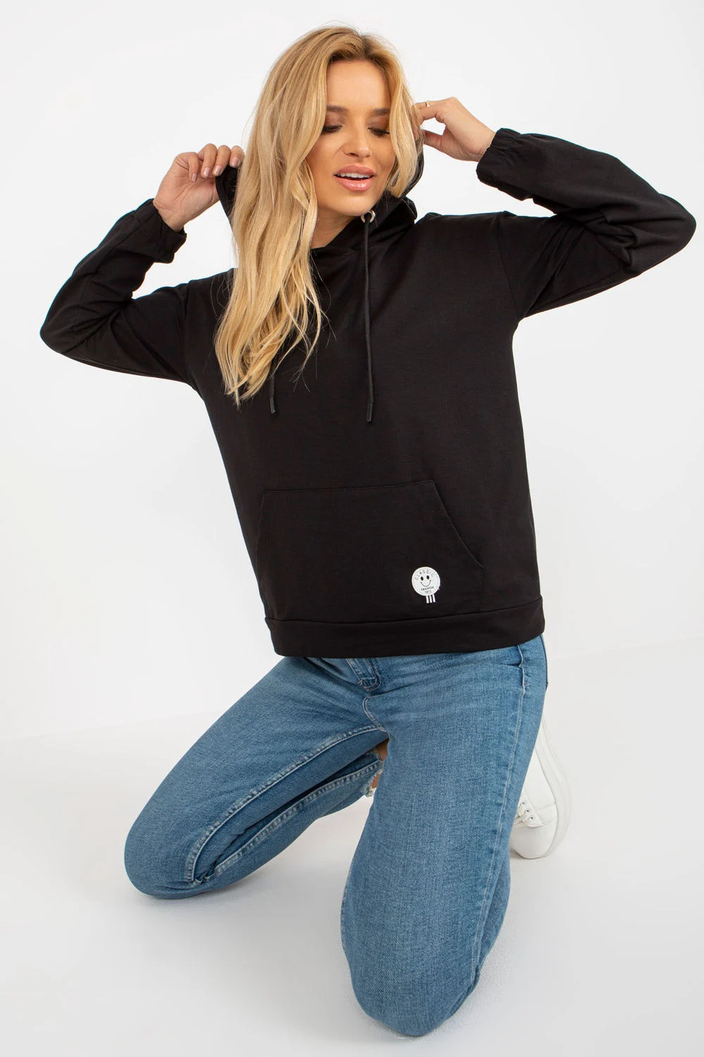 Sweatshirt noir – Image 2