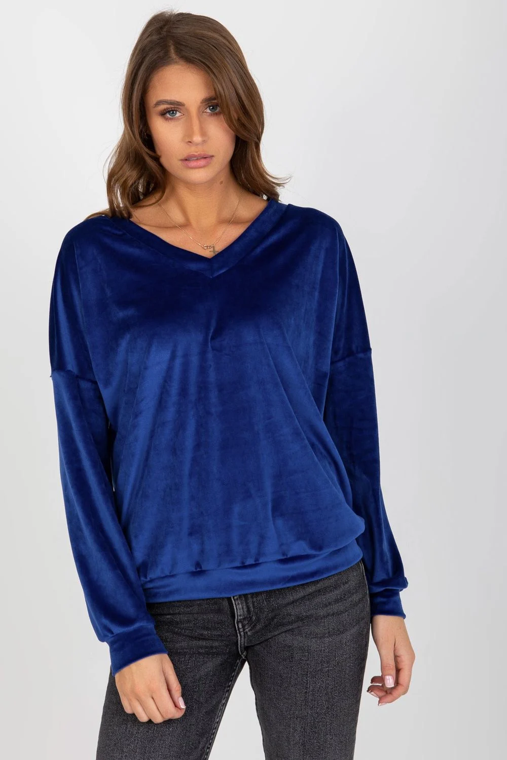 Sweatshirt bleu