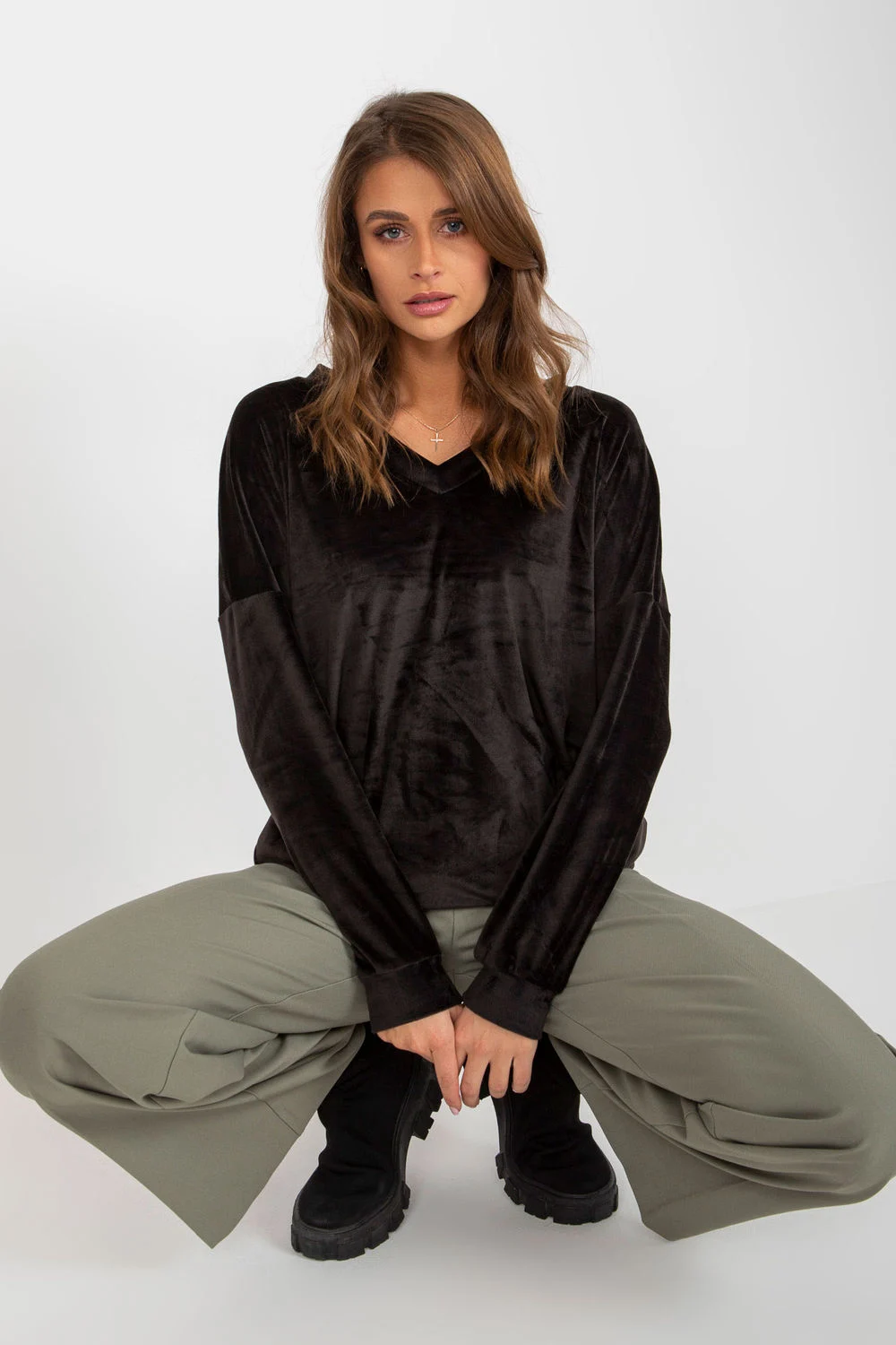 Sweatshirt noir – Image 2
