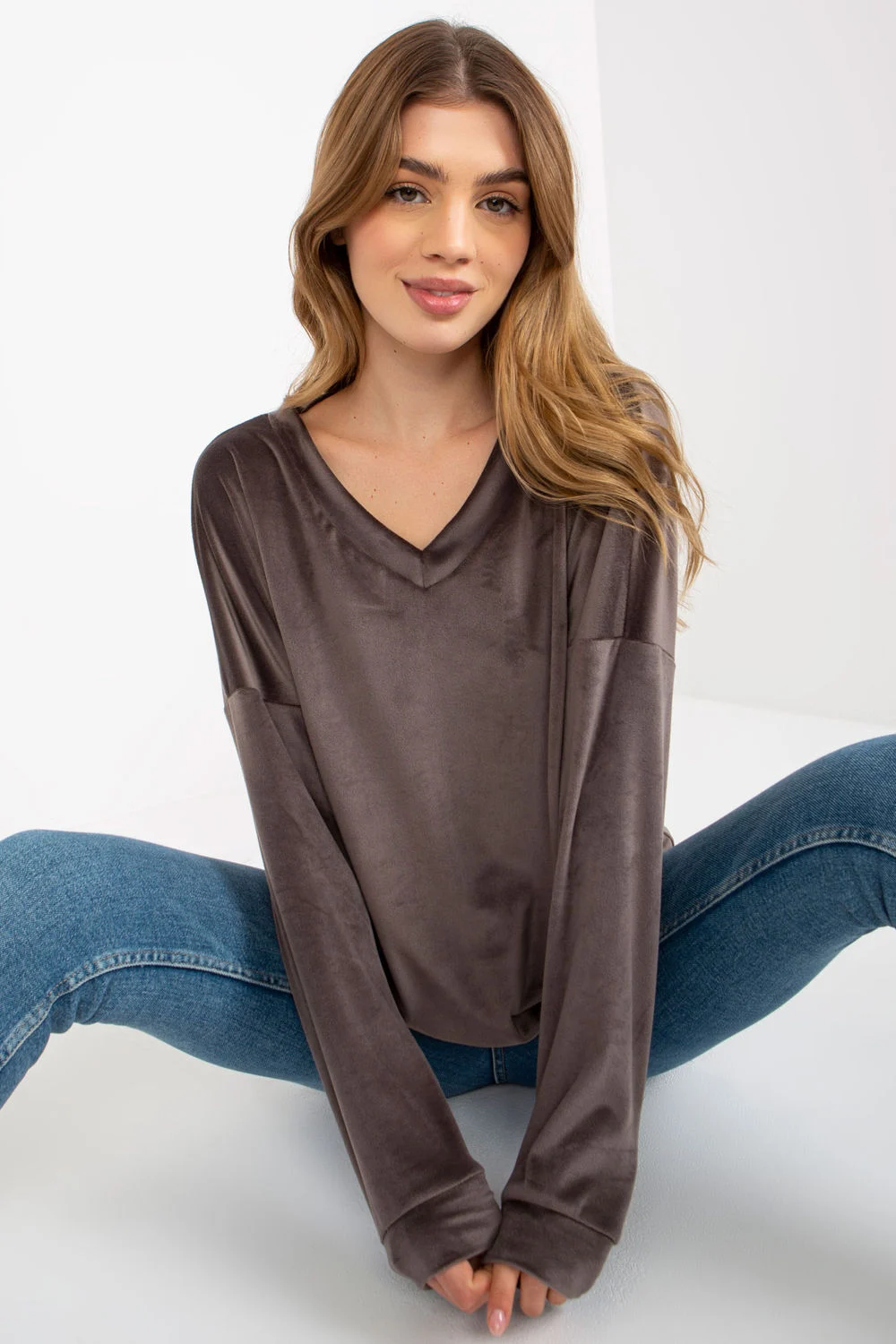 Sweatshirt gris – Image 2