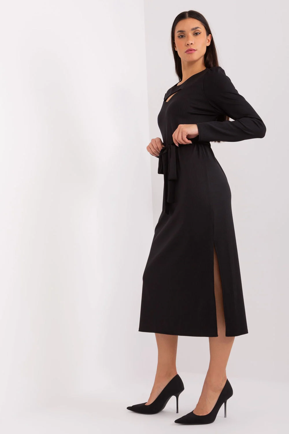 Robe de jour noire – Image 2