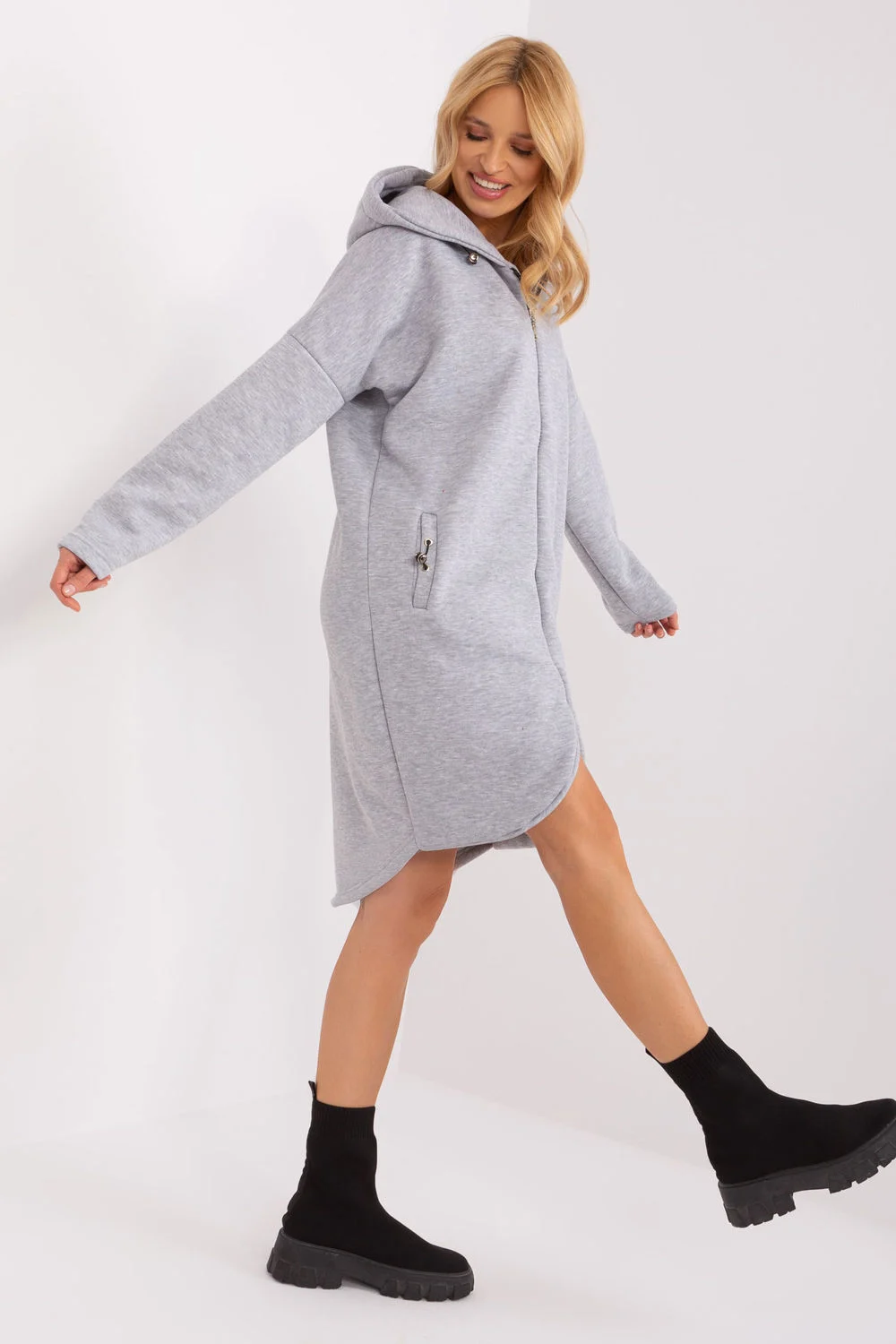 Sweatshirt gris – Image 2
