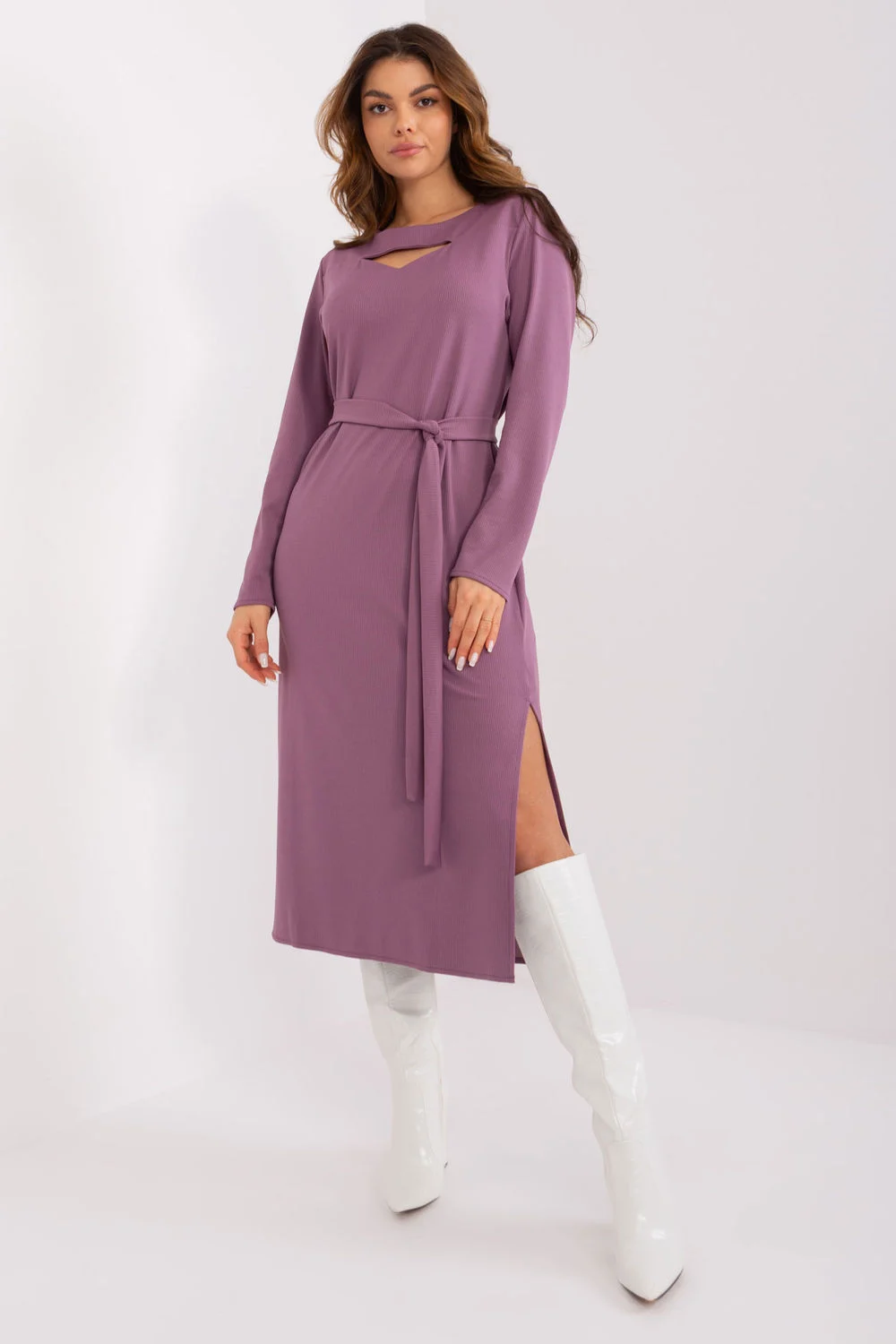 Robe de jour violette