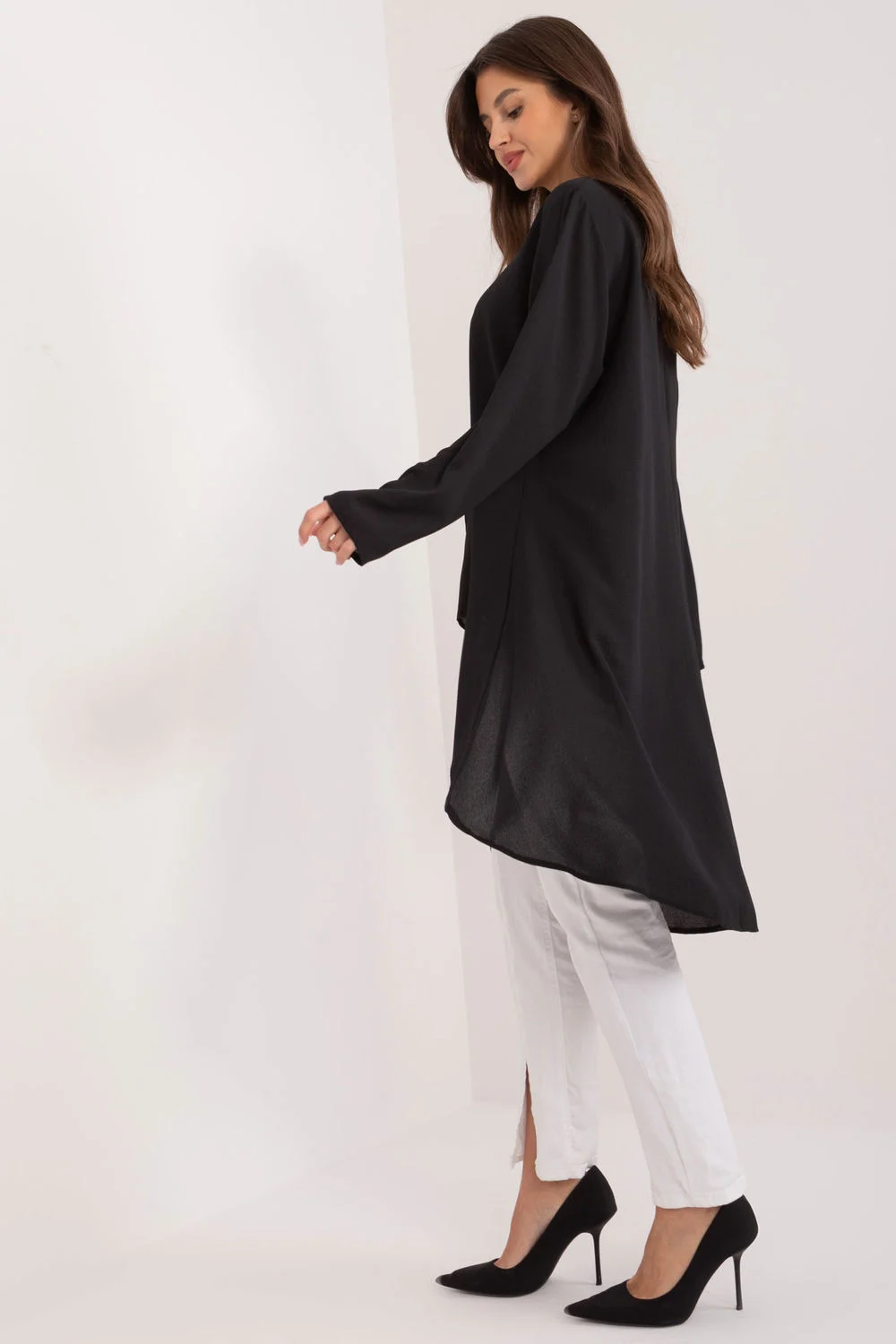 Lakerta Chemise manche longue noire