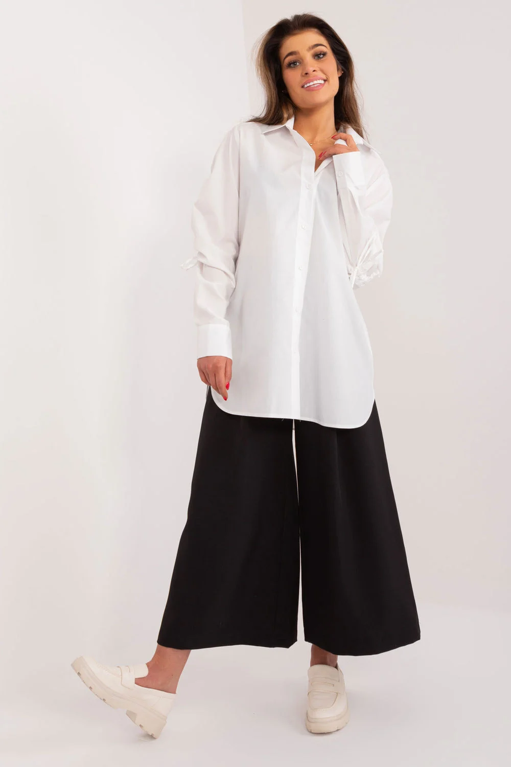 Chemise manche longue blanche