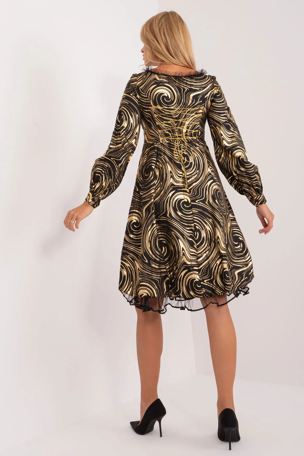 Robe de soirée noire – Image 3