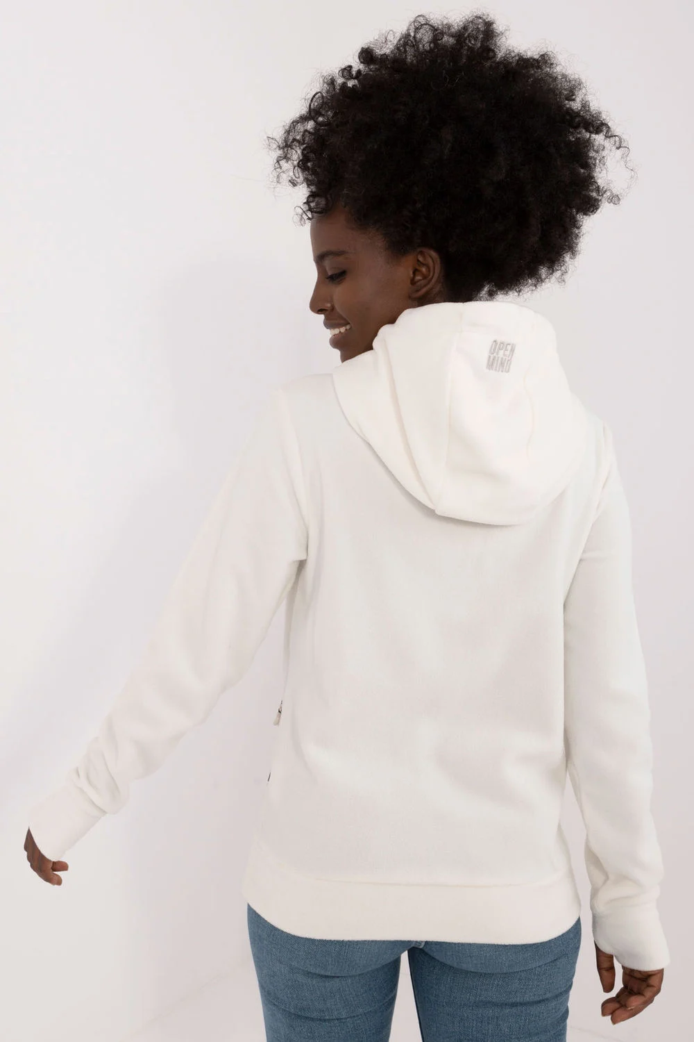 Sweatshirt blanc – Image 3