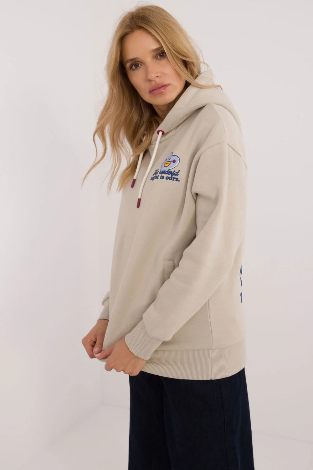 Sweatshirt beige – Image 2